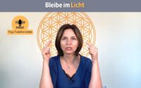 Nicole spricht in die Kamera, Titelbild zum Beitrag Bleibe im Licht